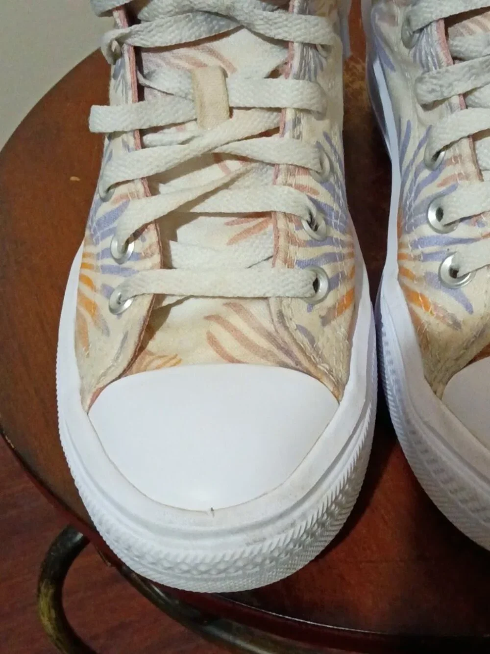Converse Womens All-Star Move Floral Palm Size 9 Chuck Taylor Platform A06672C